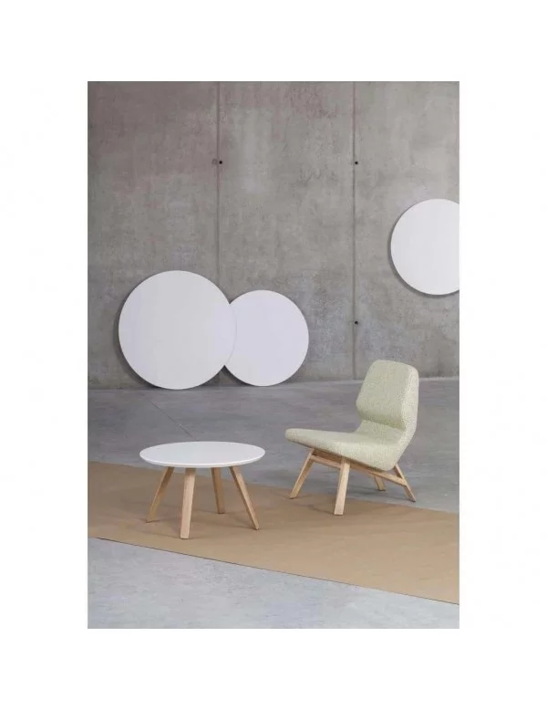OBLIQUE prostoria design fauteuil van massief hout