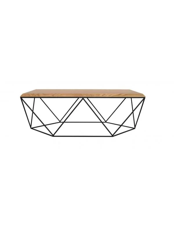 TULIP solid wood and metal coffee table - TAKE ME HOME