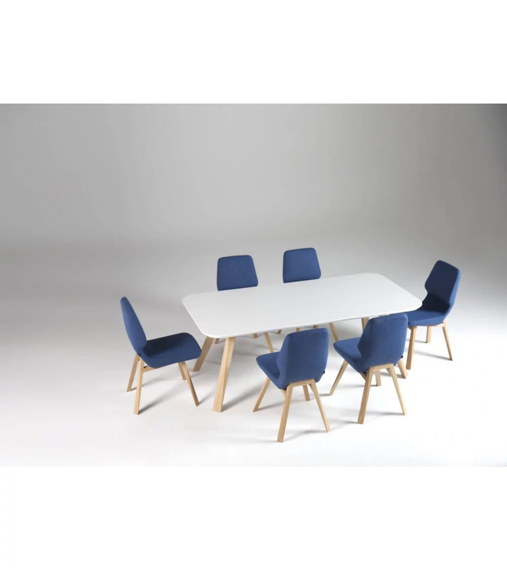 OBLIQUE prostoria design chair in solid wood