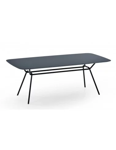 Rectangular dining table STRAIN - PROSTORIA black