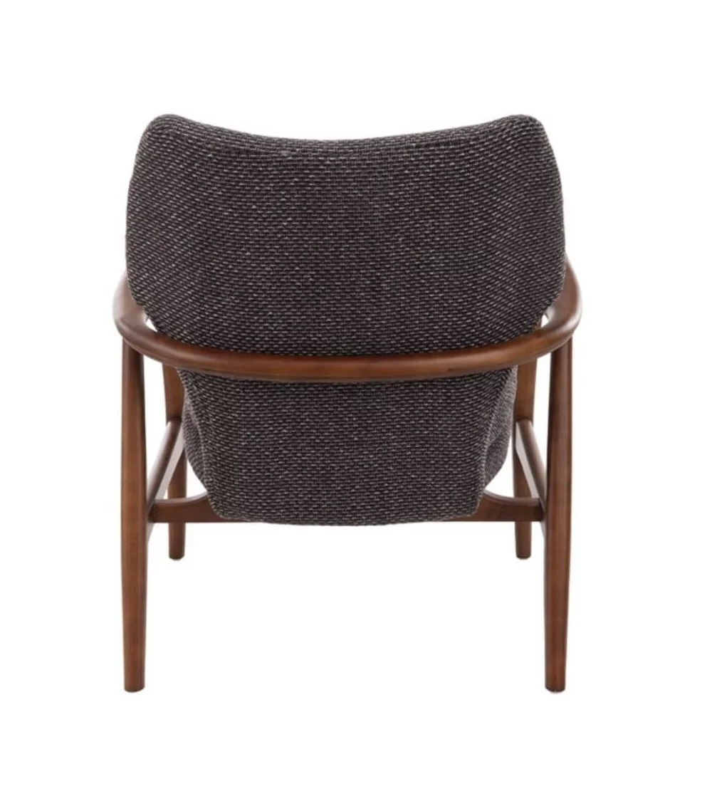 Skandinavischer Design-Sessel aus Holz Peggy Pols Potten GREY