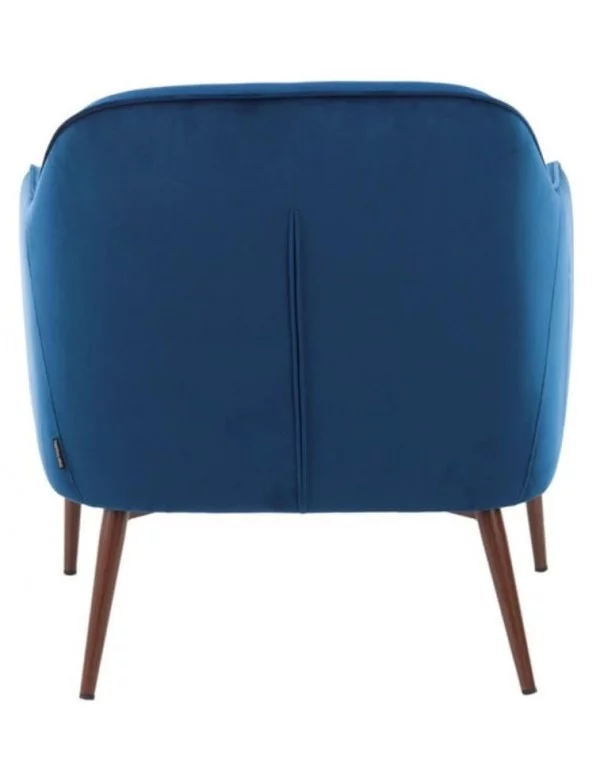 Pols potten Charmy design armchair in blue velvet