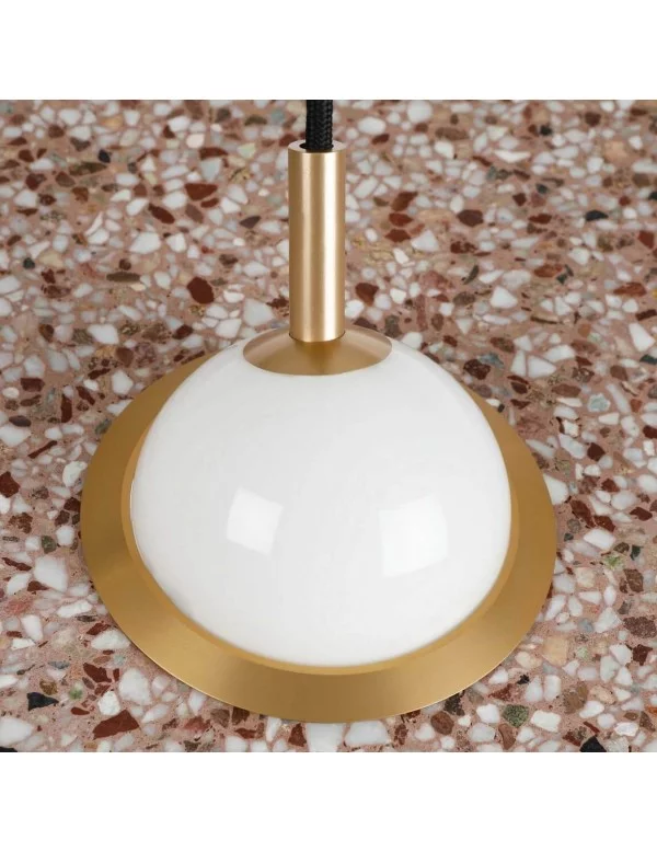 lámpara colgante terrazo planet red xl boom