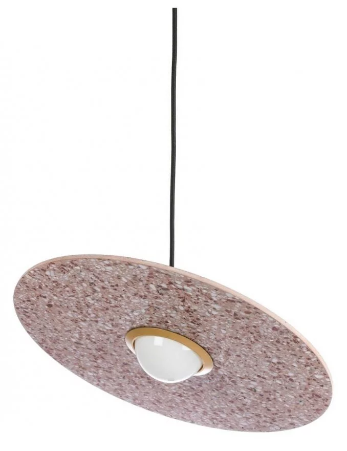 pendant light terrazzo planet red xl boom