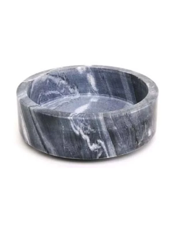 Round gray marble trinket tray - XL BOOM