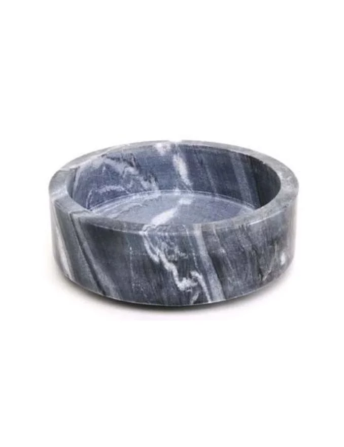 Round gray marble trinket tray - XL BOOM