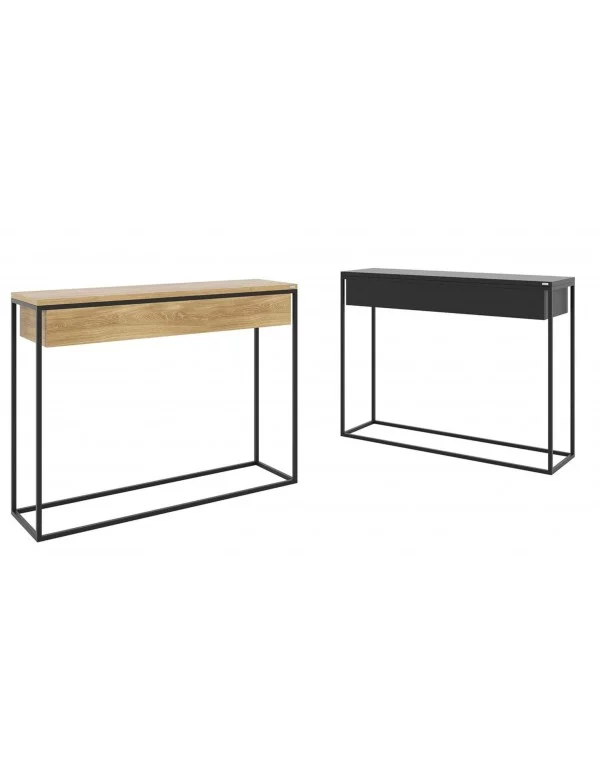 Console design SKINNY XL - TAKE ME HOME - mdf noir