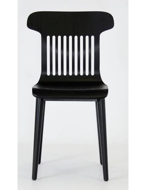 MAESTRO black and wood chair - TAKE ME HOME