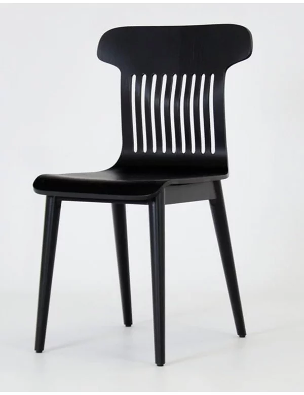MAESTRO black and wood chair - TAKE ME HOME