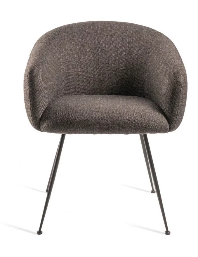 cómoda silla de diseño buddy pols potten gris antracita