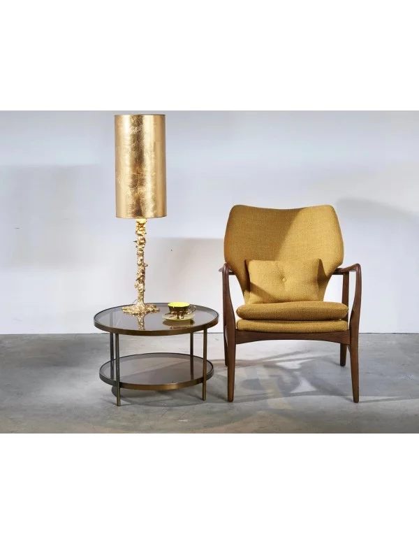 Mesa de centro de vidrio AMBER - POLS POTTEN