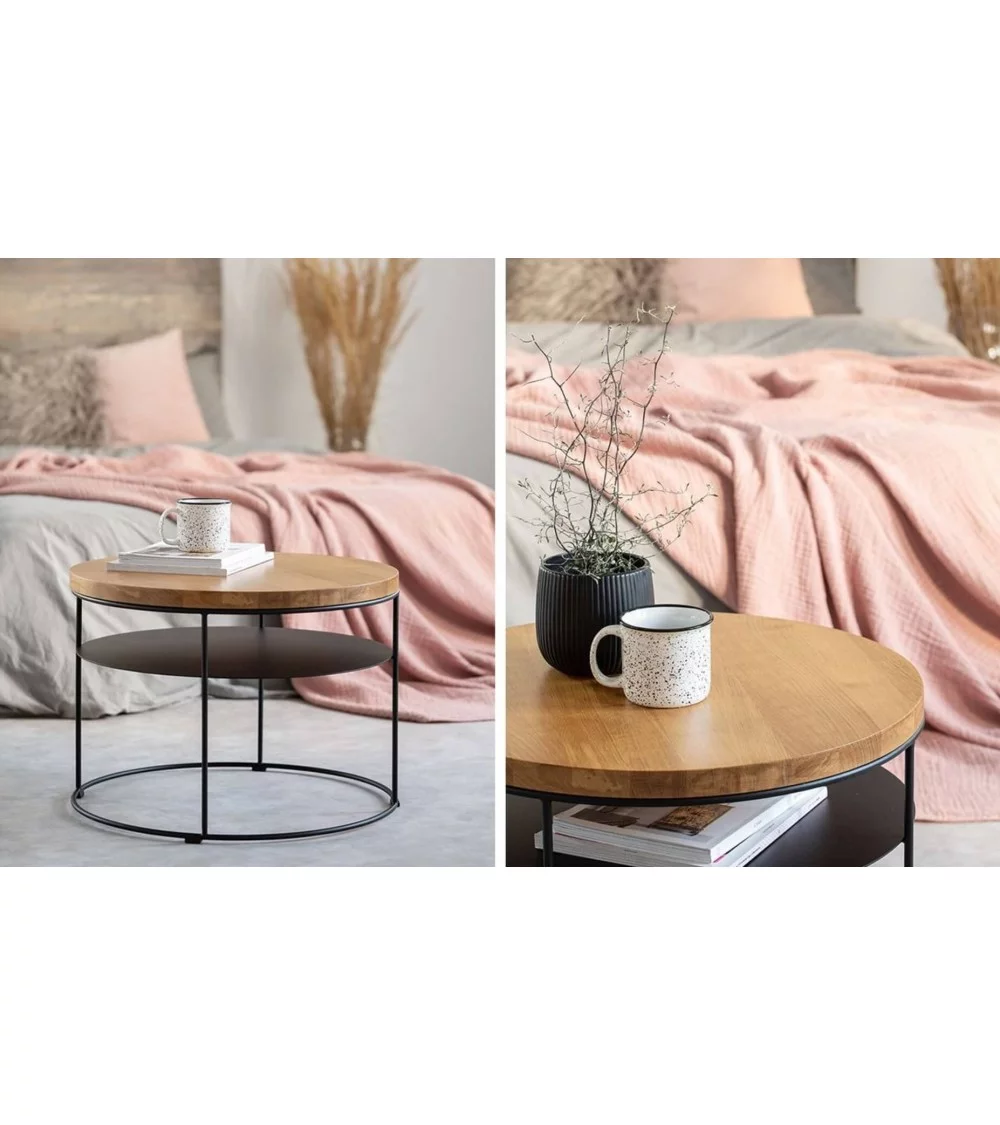 AMSTERDAM Scandinavian design round coffee table - TAKE ME HOME