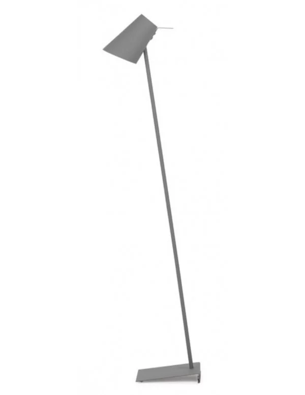 Metalowa lampa podłogowa CARDIFF - IT'S ABOUT ROMI szara