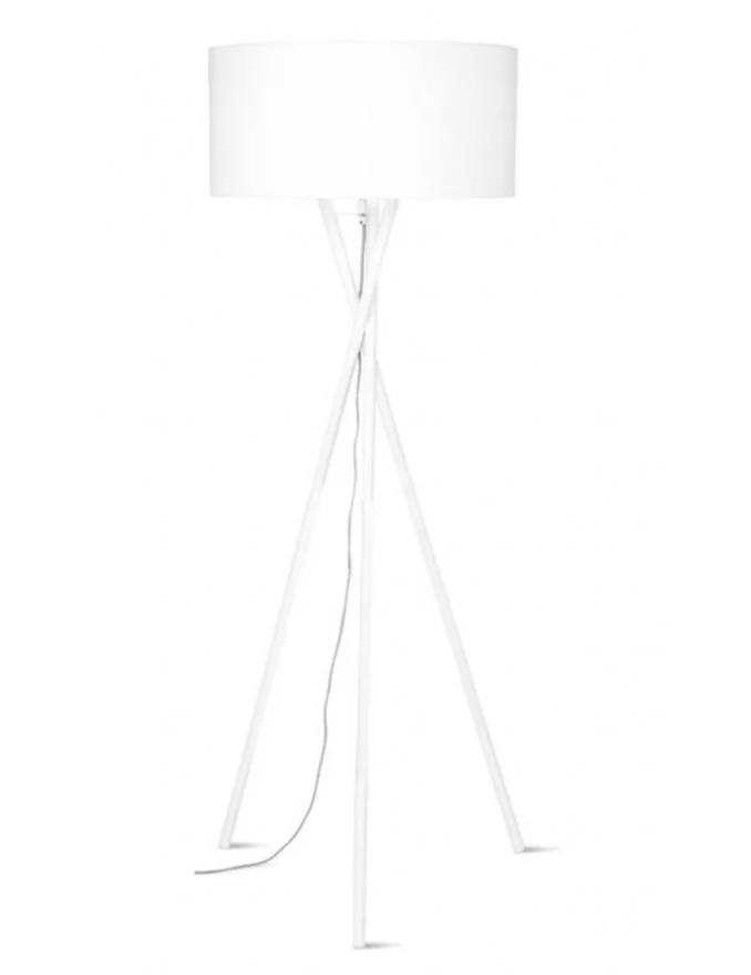 Piso de diseño de la Lámpara de HAMPTON - IT'S ABOUT ROMI - blanco