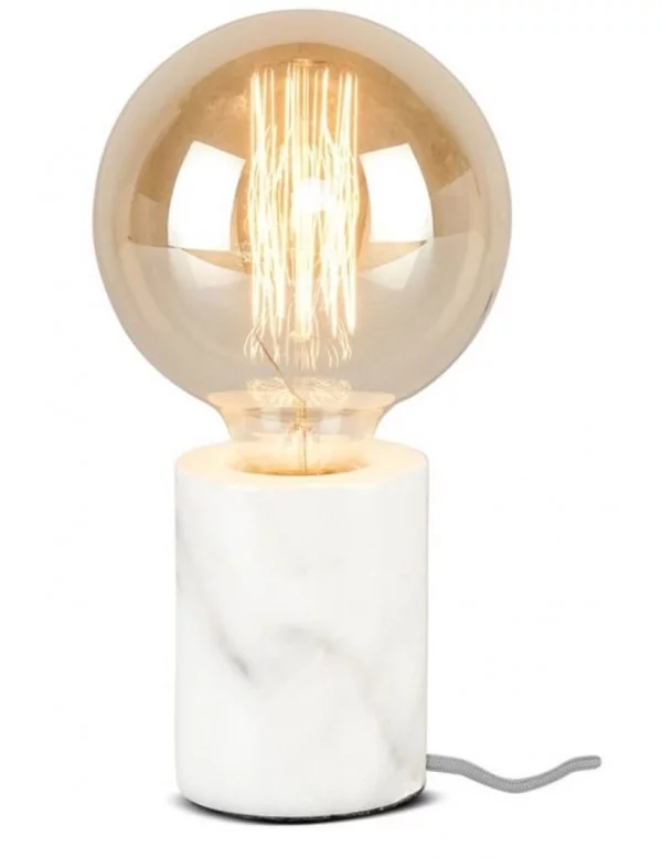 Table Lamp marble ATHENS - IT'S ABOUT ROMI - white