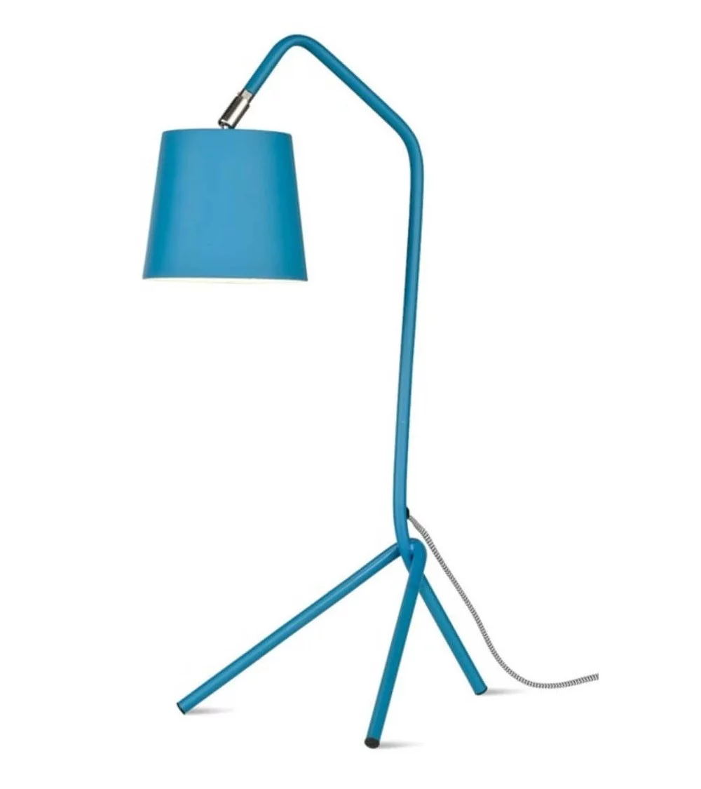 Table lamp blue design in Barcelona - IT'S ABOUT ROMI