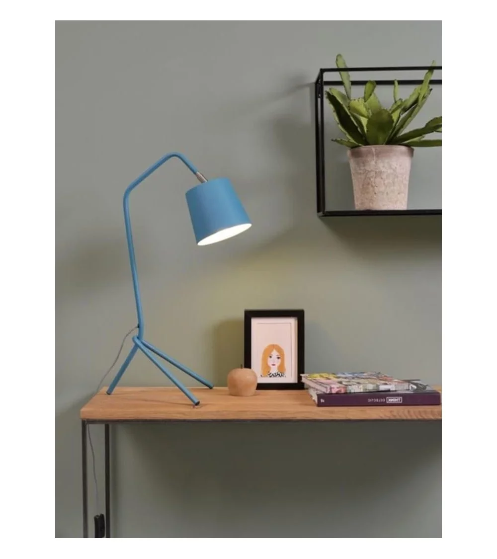 Table lamp blue design in Barcelona - IT'S ABOUT ROMI