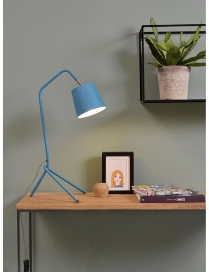 Table lamp blue design in Barcelona - IT'S ABOUT ROMI