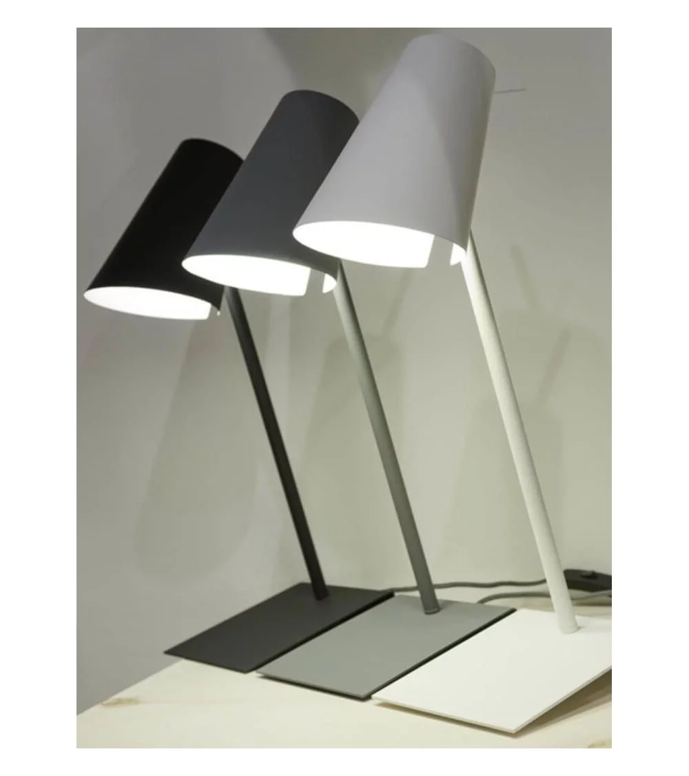 Table lamp design black metal CARDIFF - IT'S ABOUT ROMI