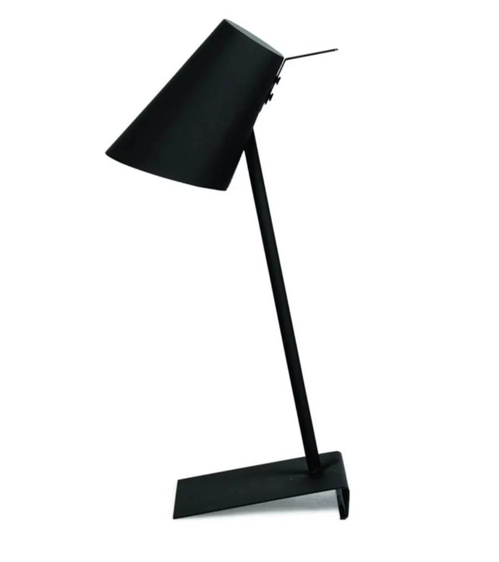 Table lamp design black metal CARDIFF - IT'S ABOUT ROMI