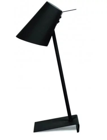 Lampada da tavolo design in metallo nero CARDIFF - IT'S ABOUT ROMI