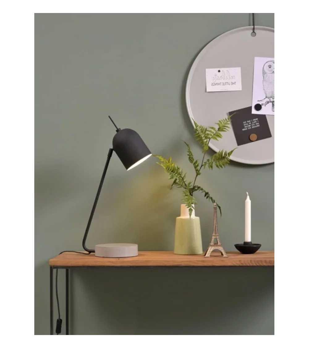 Table lamp design in metal and concrete MADRID - IT'S ABOUT ROMI