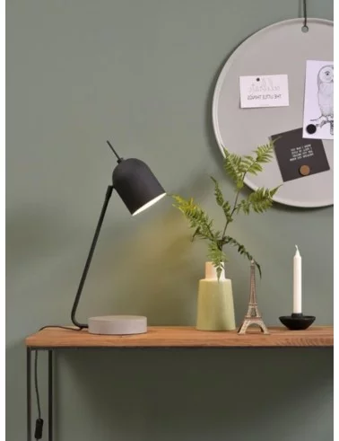 Table lamp design in metal and concrete MADRID - IT'S ABOUT ROMI