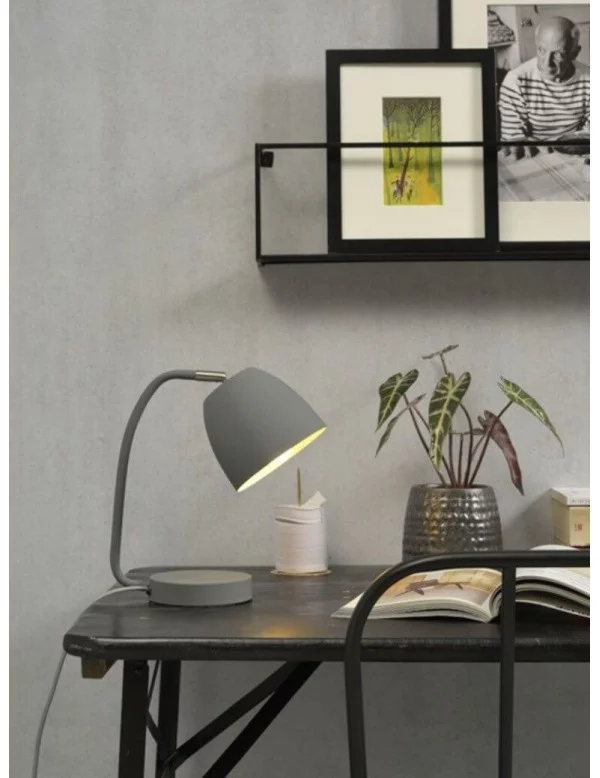 Lámpara de mesa de diseño de NEWPORT - IT'S ABOUT ROMI - gris