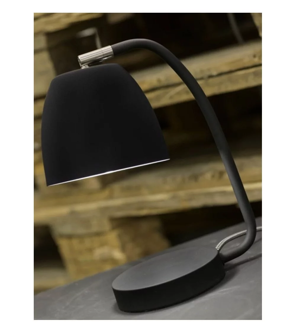 Lampe de table design noir NEWPORT - IT'S ABOUT ROMI