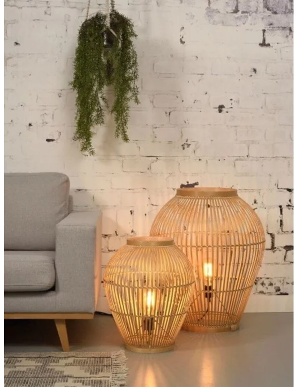 Lamp to ask bamboo L TUVALU - GOOD&MOJO
