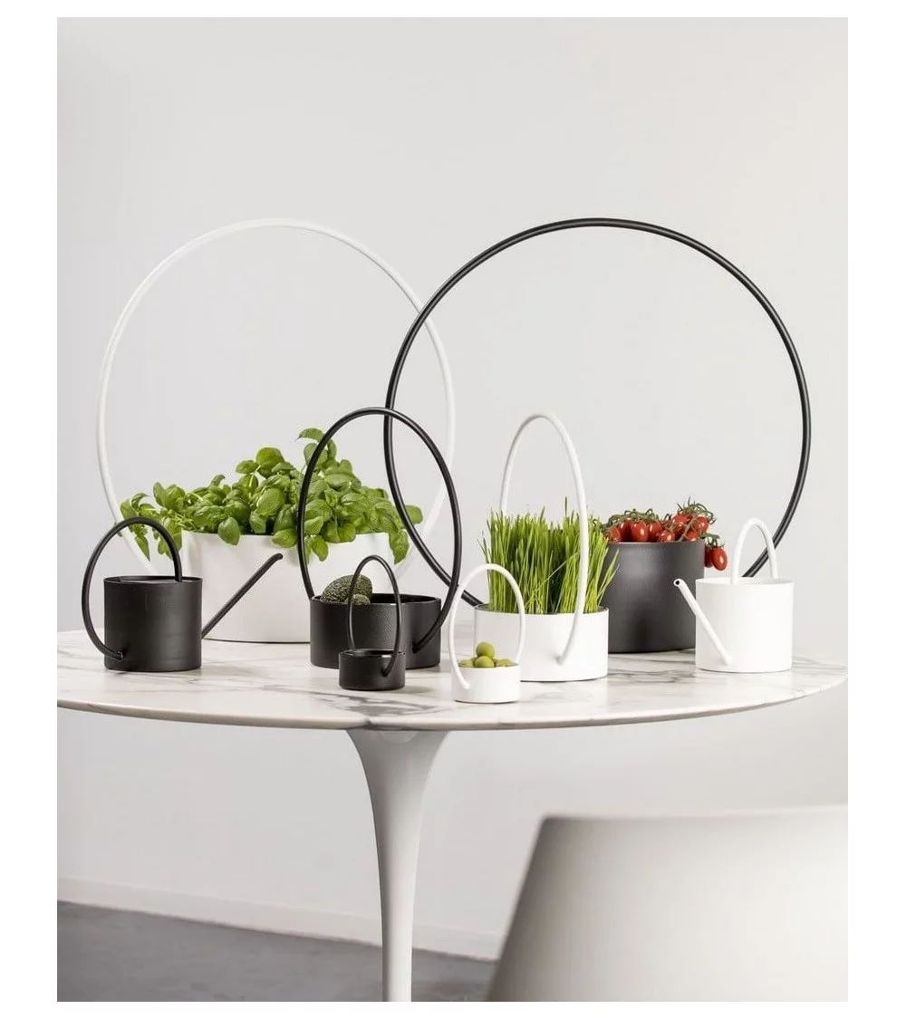 Vase DESIGN O-COLLECTION SCHWARZ METALL-XL BOOM