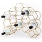 Portabottiglie PICO 15 - XL BOOM DESIGN Nido d'ape ottone metallo