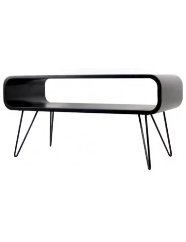 Table basse bois et métal METRO - XL BOOM noir