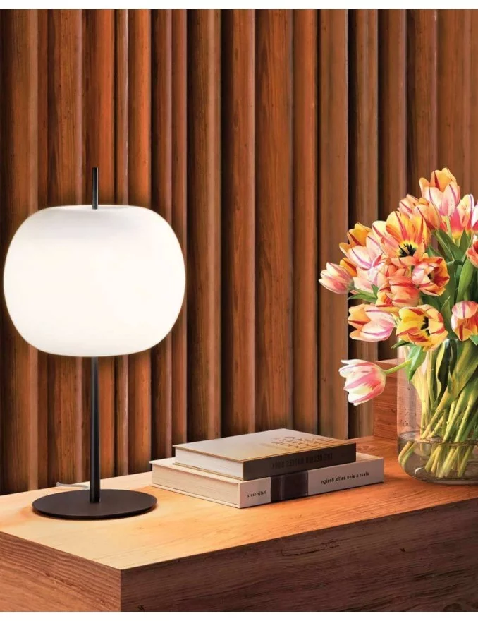 Lámpara de mesa de diseño moderno KUSHI XL - KUNDALINI - latón