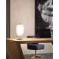 Lampe de table design lanterne laiton LANNA - KUNDALINI
