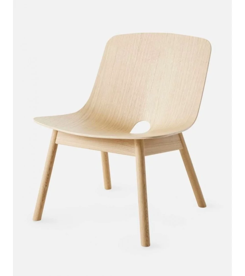 Scandinavian design CLAIR wooden armchair MONO - WOUD