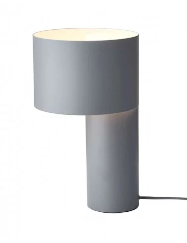 modern table lamp TENGANT - WOUD gray