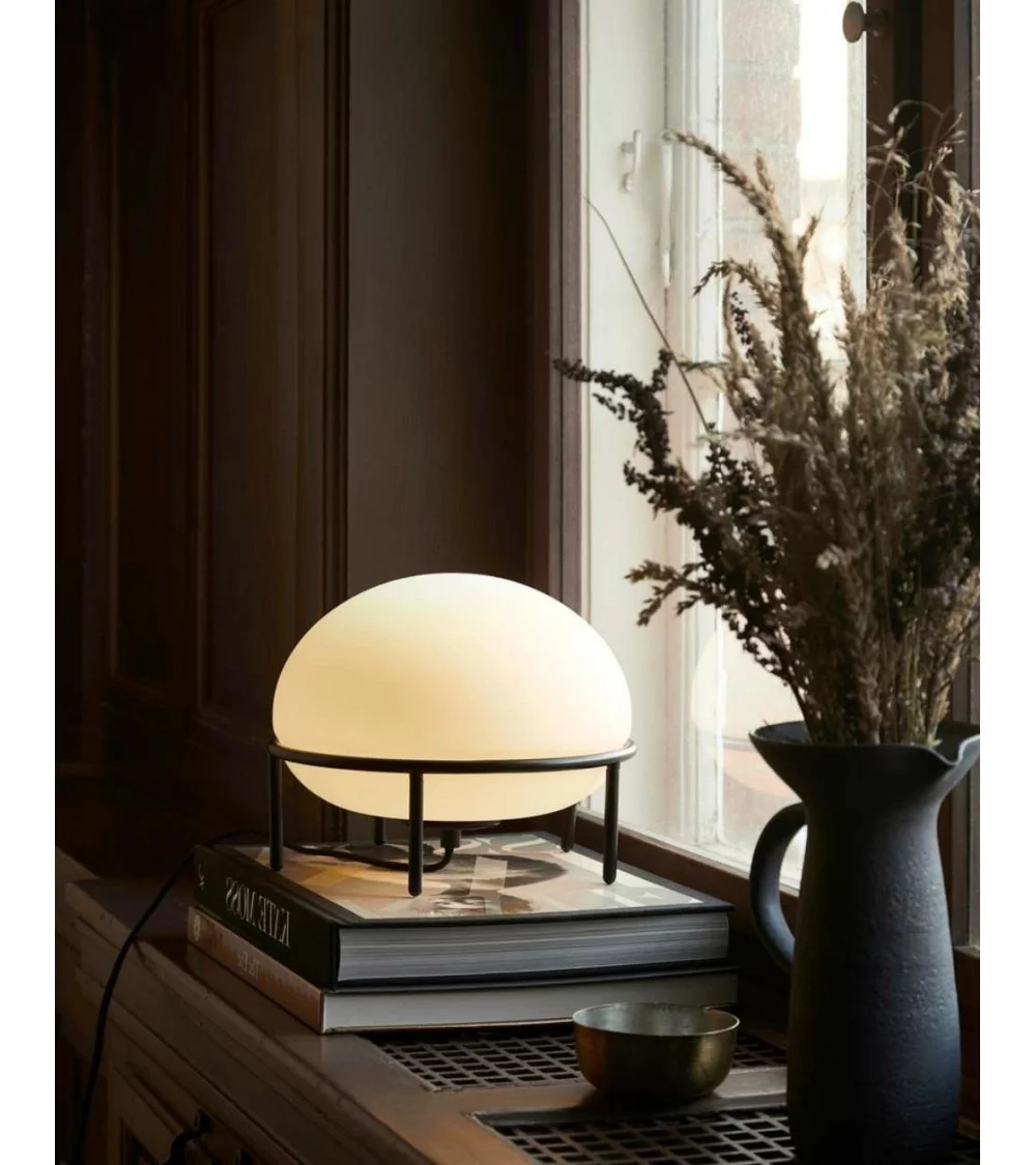 Round table lamp PUMP - WOUD