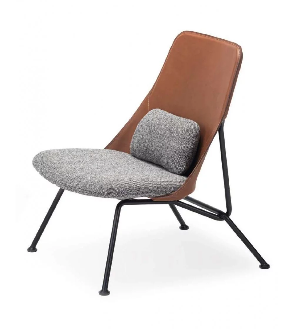 sillón bajo de diseño contemporáneo strain prostoria