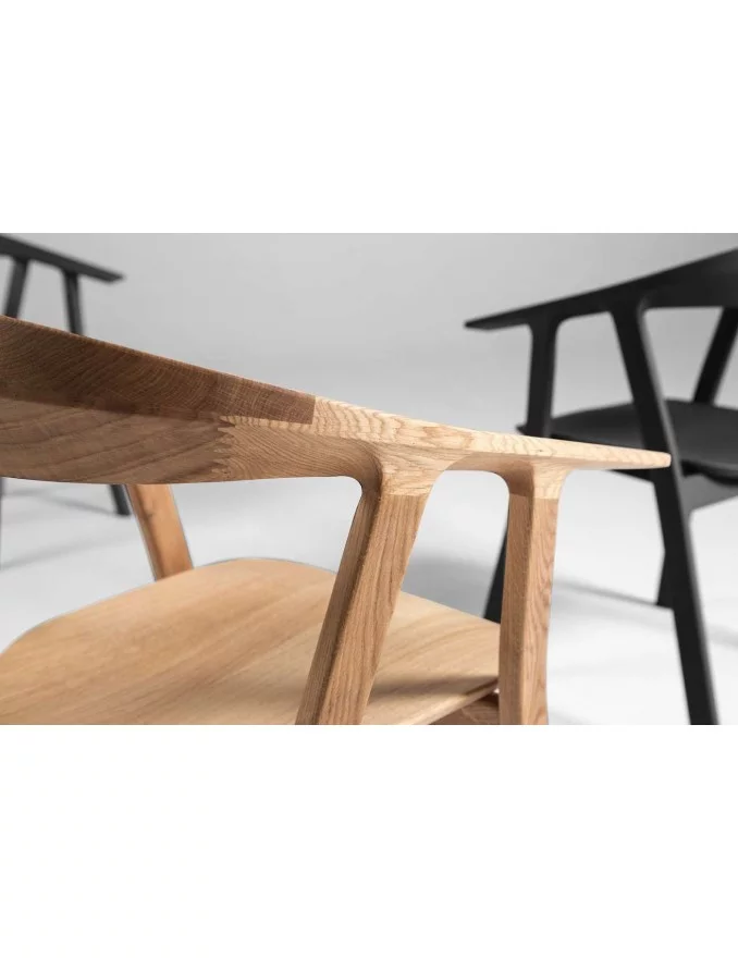 Designerskie drewniane krzesło RHOMB - PROSTORIA