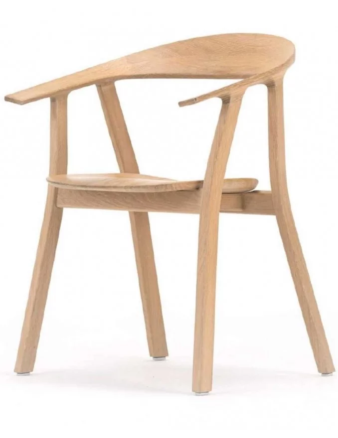 Designerskie krzesło z litego drewna RHOMB - PROSTORIA