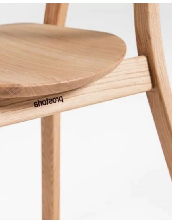Cadeira design em madeira maciça RHOMB - PROSTORIA