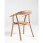 Design chair in solid wood RHOMB - PROSTORIA