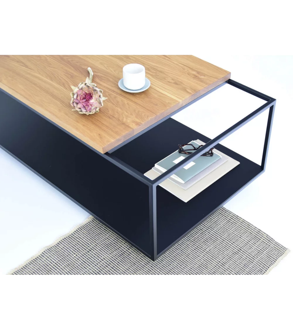 Table basse design scandinave rectangulaire SALTO - TAKE ME HOME