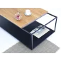 Mesa de centro rectangular de diseño escandinavo SALTO - TAKE ME HOME