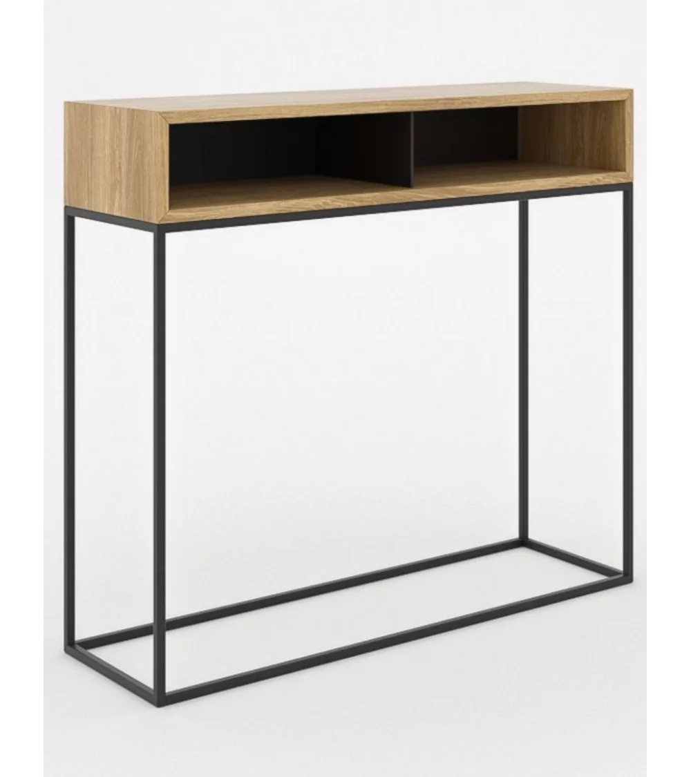 Scandinavian design wooden console with storage CLEO - TAKE ME HOME