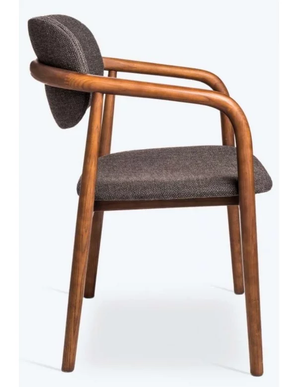 Scandinavian design chair HENRY - POLS POTTEN - dark grey