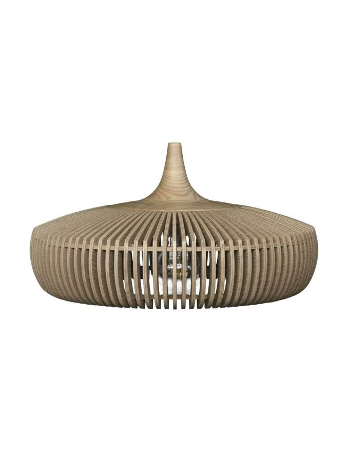 Luminária pendente de madeira Clava Dine - UMAGE