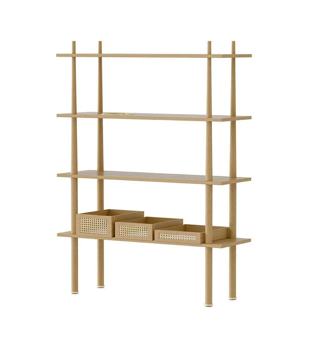 Scandinavian design wooden shelf STORIES - UMAGE