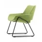 Design metal easy chair MONK - PROSTORIA